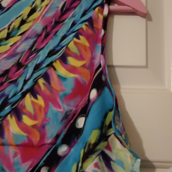 Ai Mei DRESS SZ XL VERY COLORFUL AND GOOD FOR ANY SMALL OCCAS - Picture 10 of 10